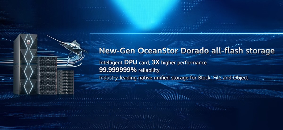 Huawei New-Gen OceanStor Dorado All-Flash Storage